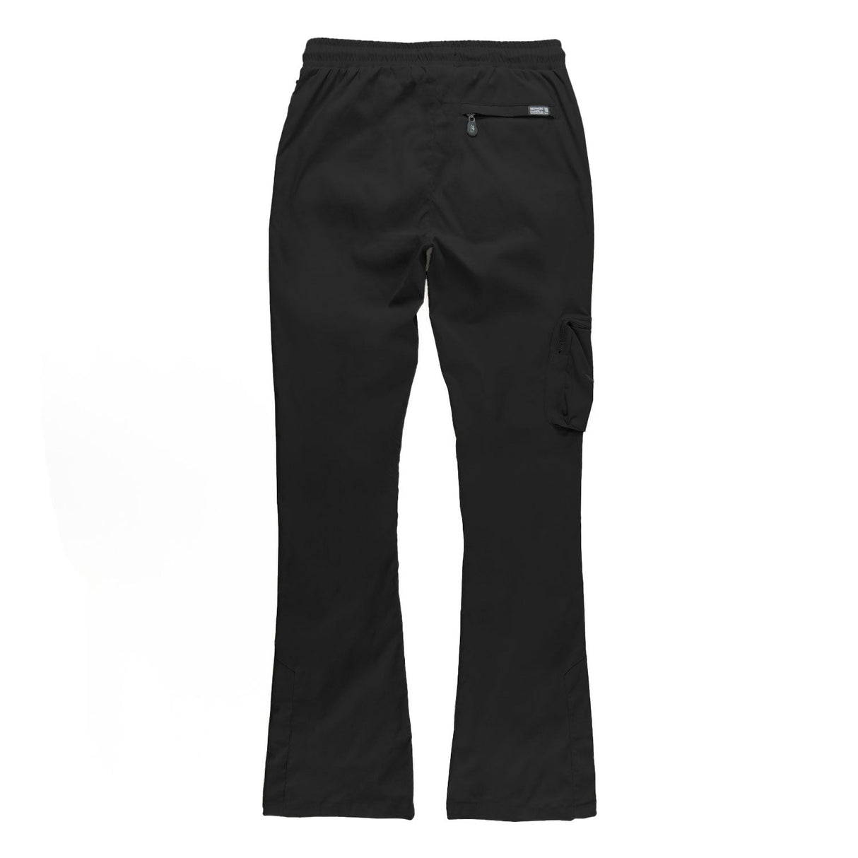 Makobi M1625 Sartoni Nylon Stacked Pants - Black
