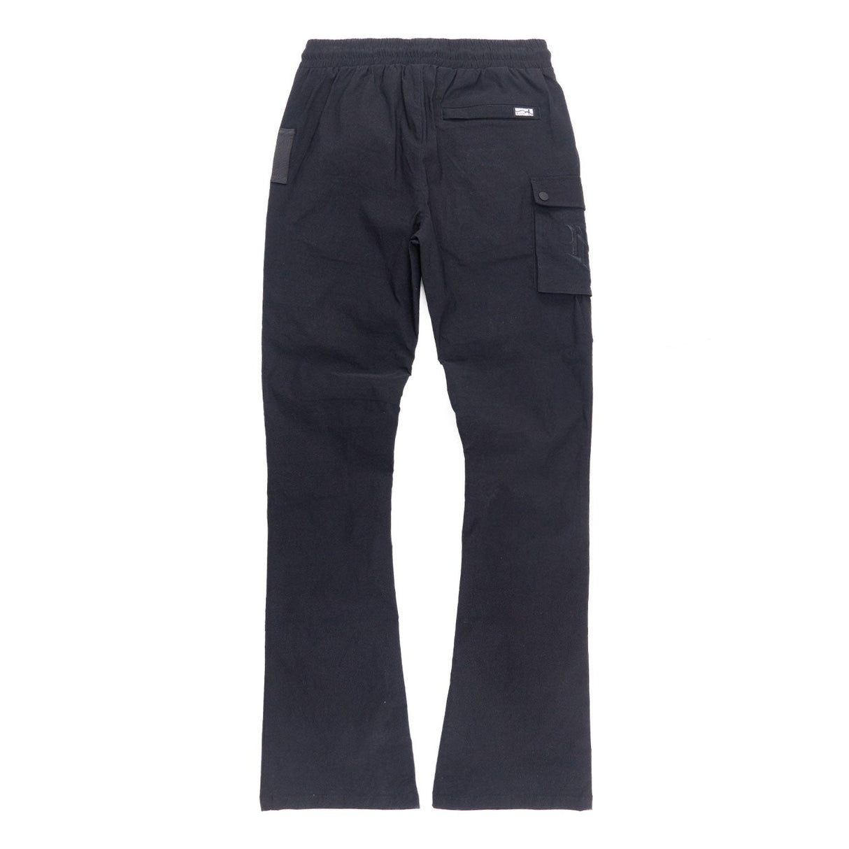 Makobi Nylon Pants | M1634 Adorni Stacked - Black