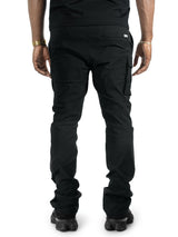 Makobi Nylon Pants | M1634 Adorni Stacked - Black