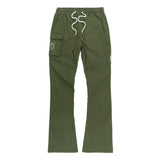 Makobi Nylon Pants | M1634 Adorni Stacked - Olive
