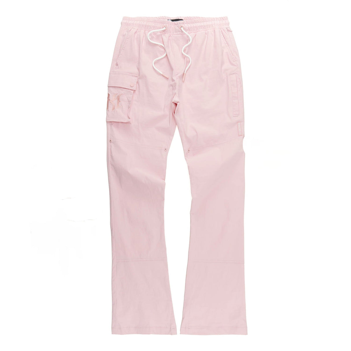 Makobi Nylon Pants | M1634 Adorni Stacked - Pink