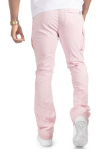 Makobi Nylon Pants | M1634 Adorni Stacked - Pink