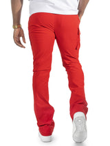 Makobi Nylon Pants | M1634 Adorni Stacked - Red