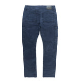 Makobi M1737 Berteli Acid Cargo Pants - Navy
