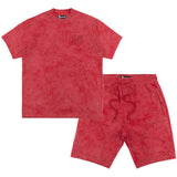Makobi Set | M183 Prada Jersey Short Set - Red
