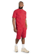 Makobi Set | M183 Prada Jersey Short Set - Red
