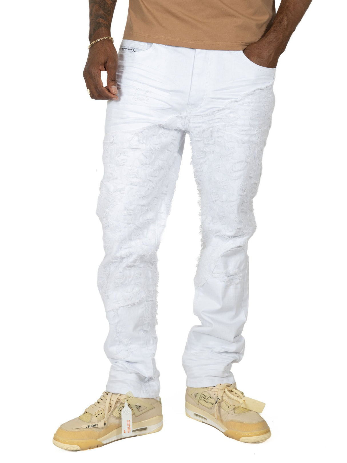 Makobi M1906 Bellagio Jeans - White
