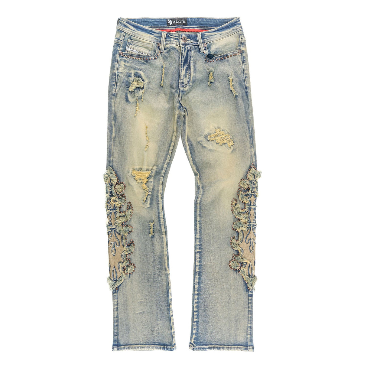Makobi Slim Fit Jeans | M1913 Positoni Pants - Dirt