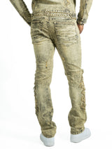 Makobi Slim Fit Jeans | M1913 Positoni Pants - Olive