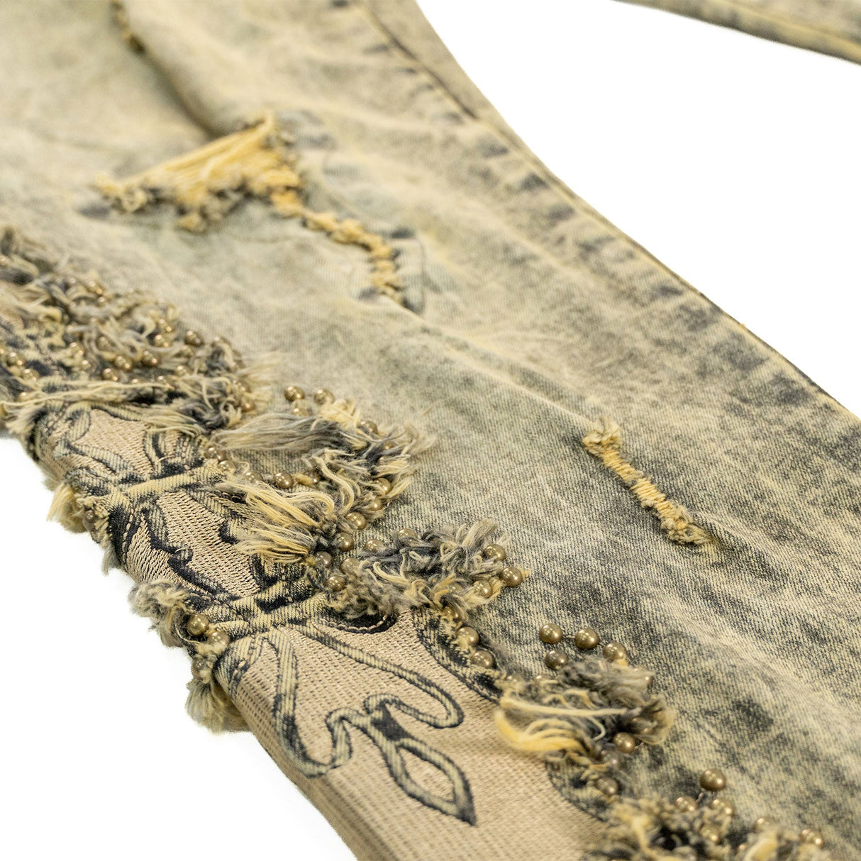 Makobi Slim Fit Jeans | M1913 Positoni Pants - Olive