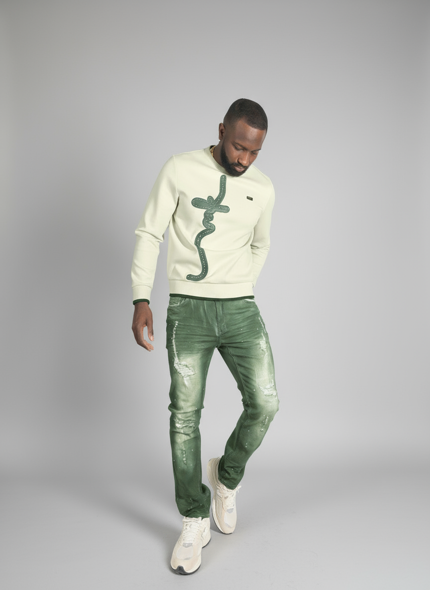 Makobi Jeans | M1918 Lorenzino Pants - Olive