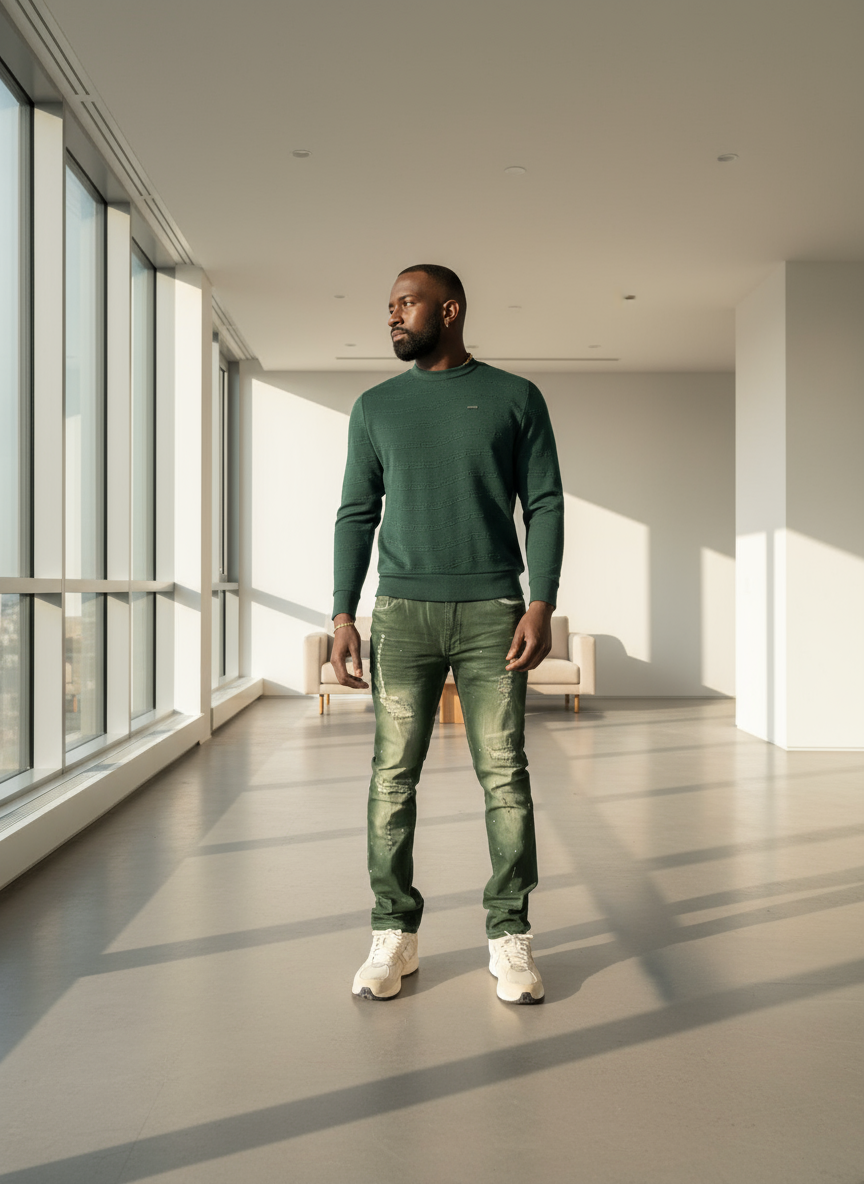 Makobi Jeans | M1918 Lorenzino Pants - Olive