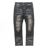 Makobi Slim Fit Jeans | M1935 Esposito Pants - Black