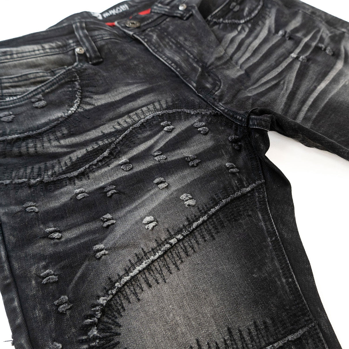 Makobi Slim Fit Jeans | M1935 Esposito Pants - Black