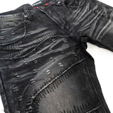 Makobi Slim Fit Jeans | M1935 Esposito Pants - Black