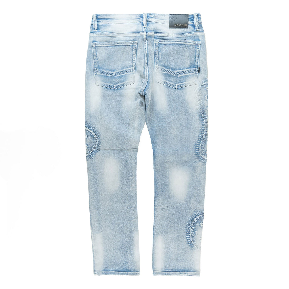 Makobi Slim Fit Jeans | M1935 Esposito Pants - Light Wash