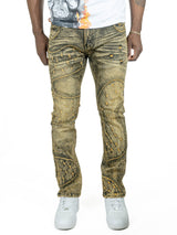 Makobi Slim Fit Jeans | M1935 Esposito Pants - Olive
