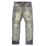 Makobi M1949 Gianni Jeans w/ Tapestry Underlay - Dirt
