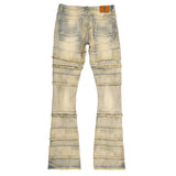 Makobi M1951 Bianchi Stacked Jeans - Dirt