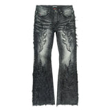 Makobi M1959 Tesoro Stacked Jeans - Black
