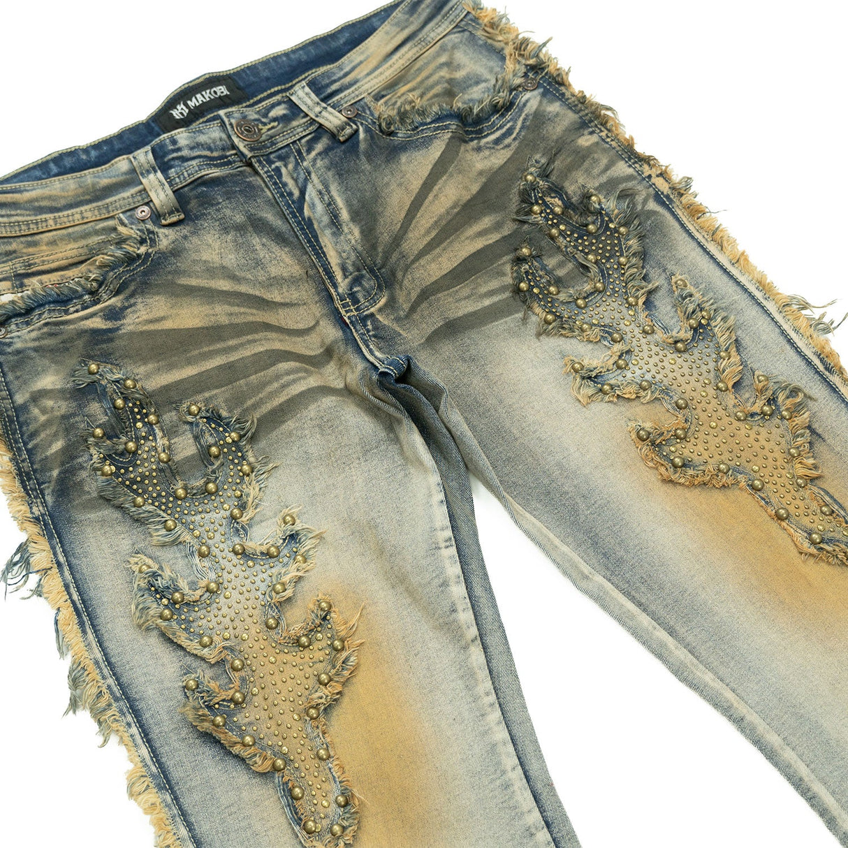 Makobi M1959 Tesoro Stacked Jeans - Dirt