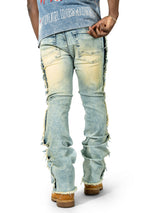Makobi M1959 Tesoro Stacked Jeans - Blue