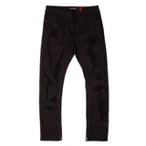 Makobi M1973 Danielli 34" Semi Stacked Jeans- Jet black