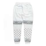 Makobi M2765 Bandana Fleece Pants- White