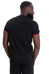 Makobi M301 Makobi Ricci Core Tee - Black.Red