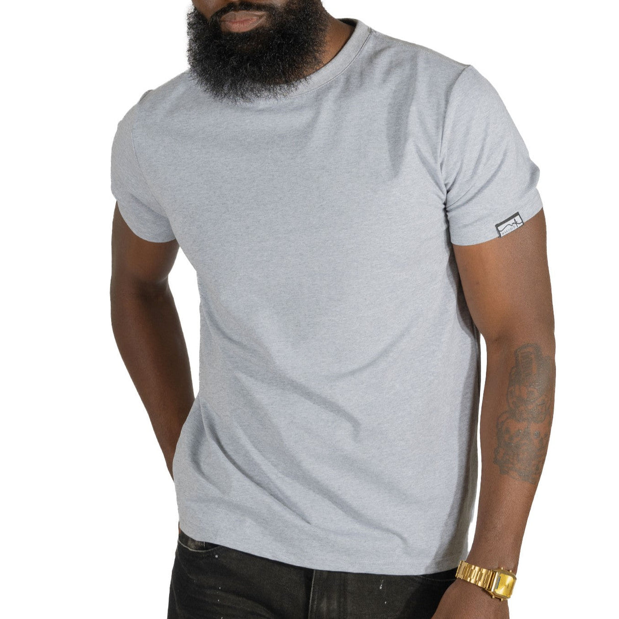 Makobi TEES | M303  Essentials Bundle of 6 - Gray