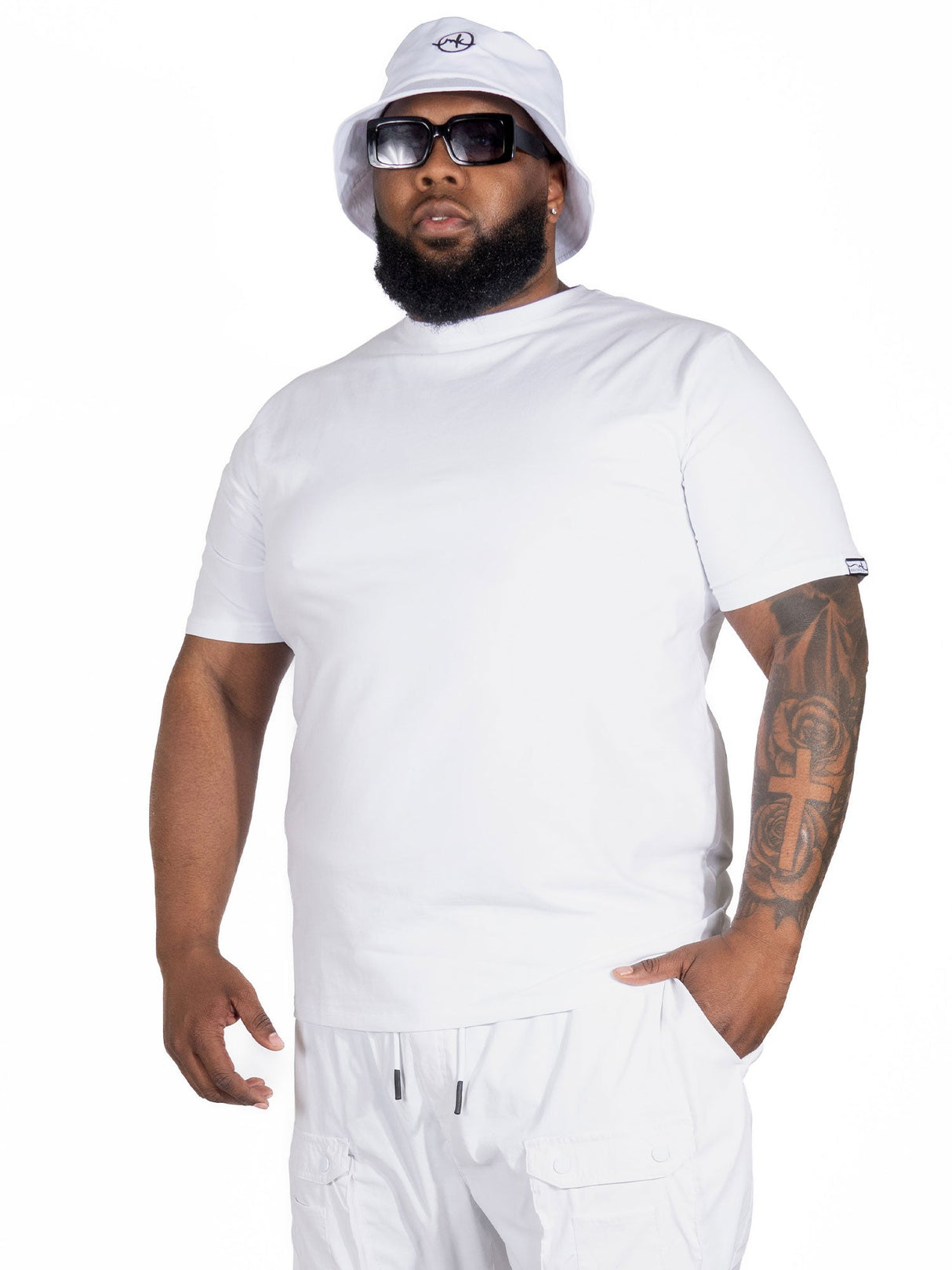 Makobi TEES | M303  Essentials Bundle of 3 - White