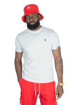 Makobi M316 Sartoni Embossed Tee - White