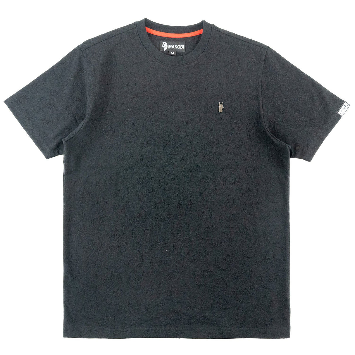 Makobi M316 Sartoni Embossed Tee - Black