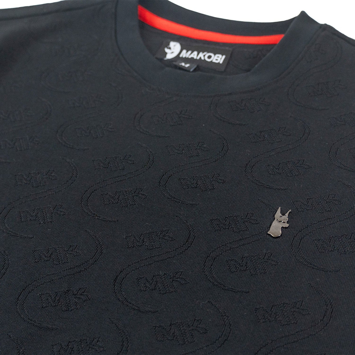 Makobi M316 Sartoni Embossed Tee - Black