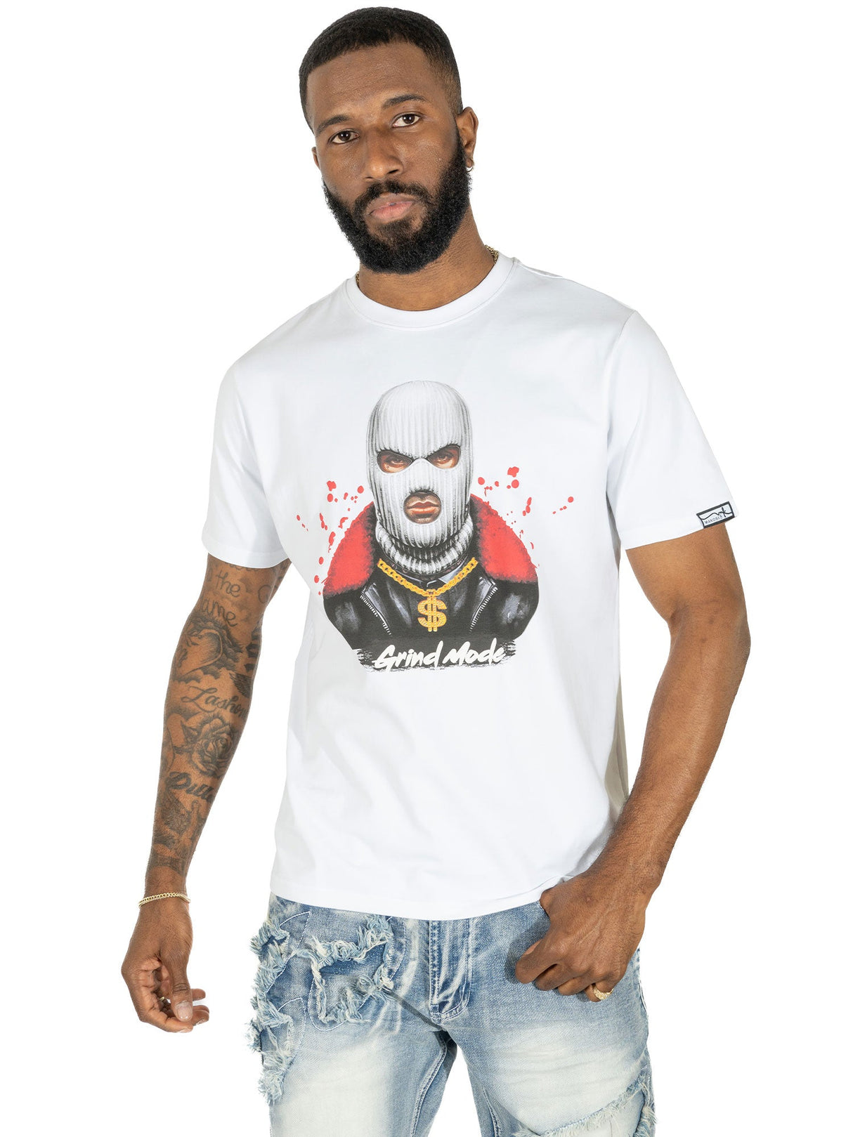 Makobi M332 Grind Mode Tee - White