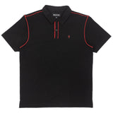 Makobi M344 Ricci Core Polo Shirt- Black