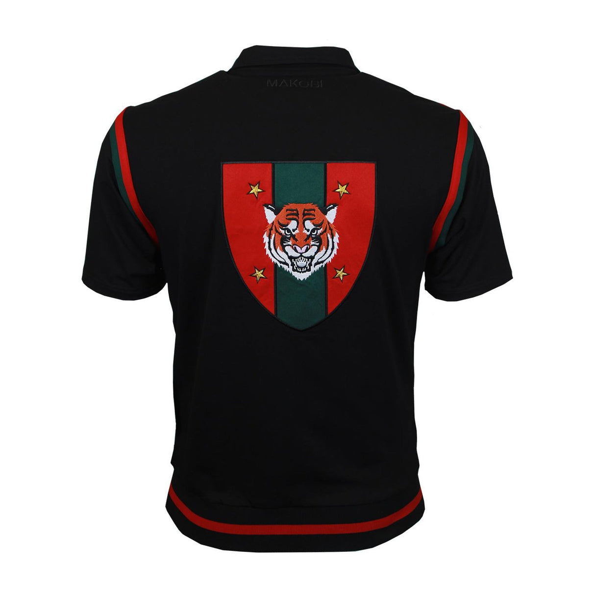 Makobi M345 Tiger Zip Down Track Top - BLACK