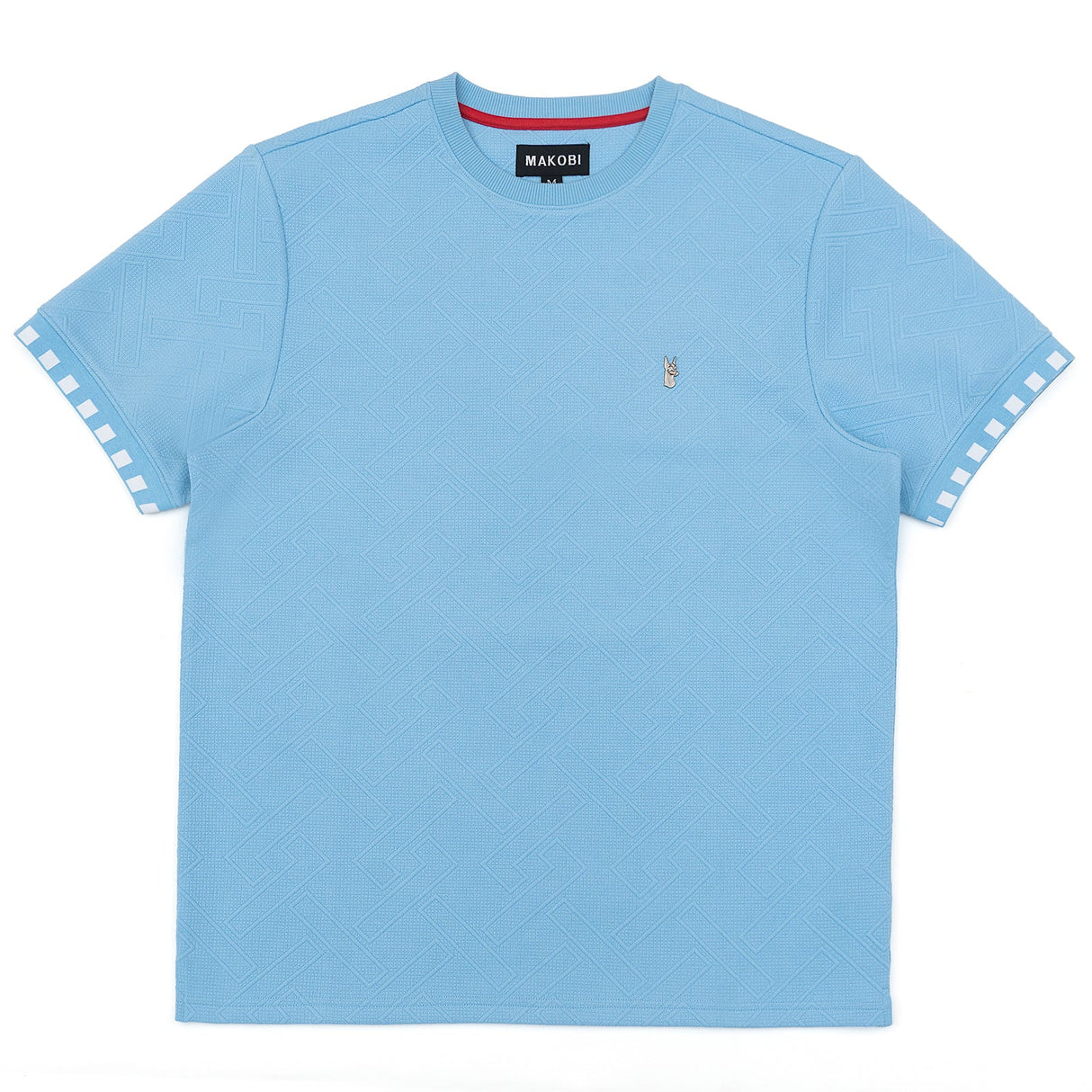 Makobi M363 Bianchi Jacquard Tee - Blue