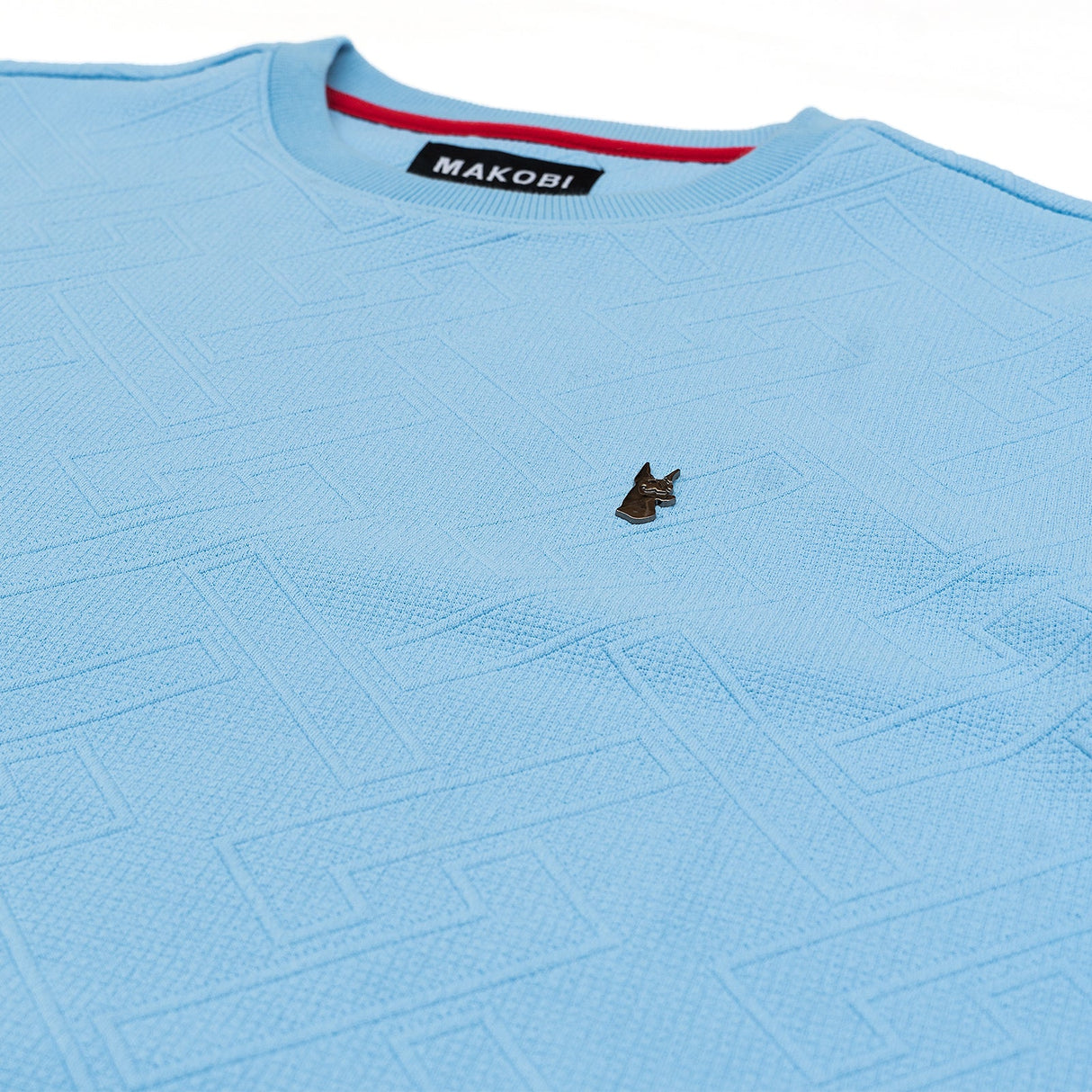 Makobi M363 Bianchi Jacquard Tee - Blue