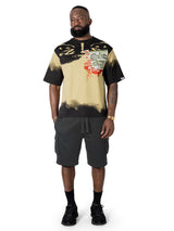 Makobi M369 Good Luck Money Tee - Khaki