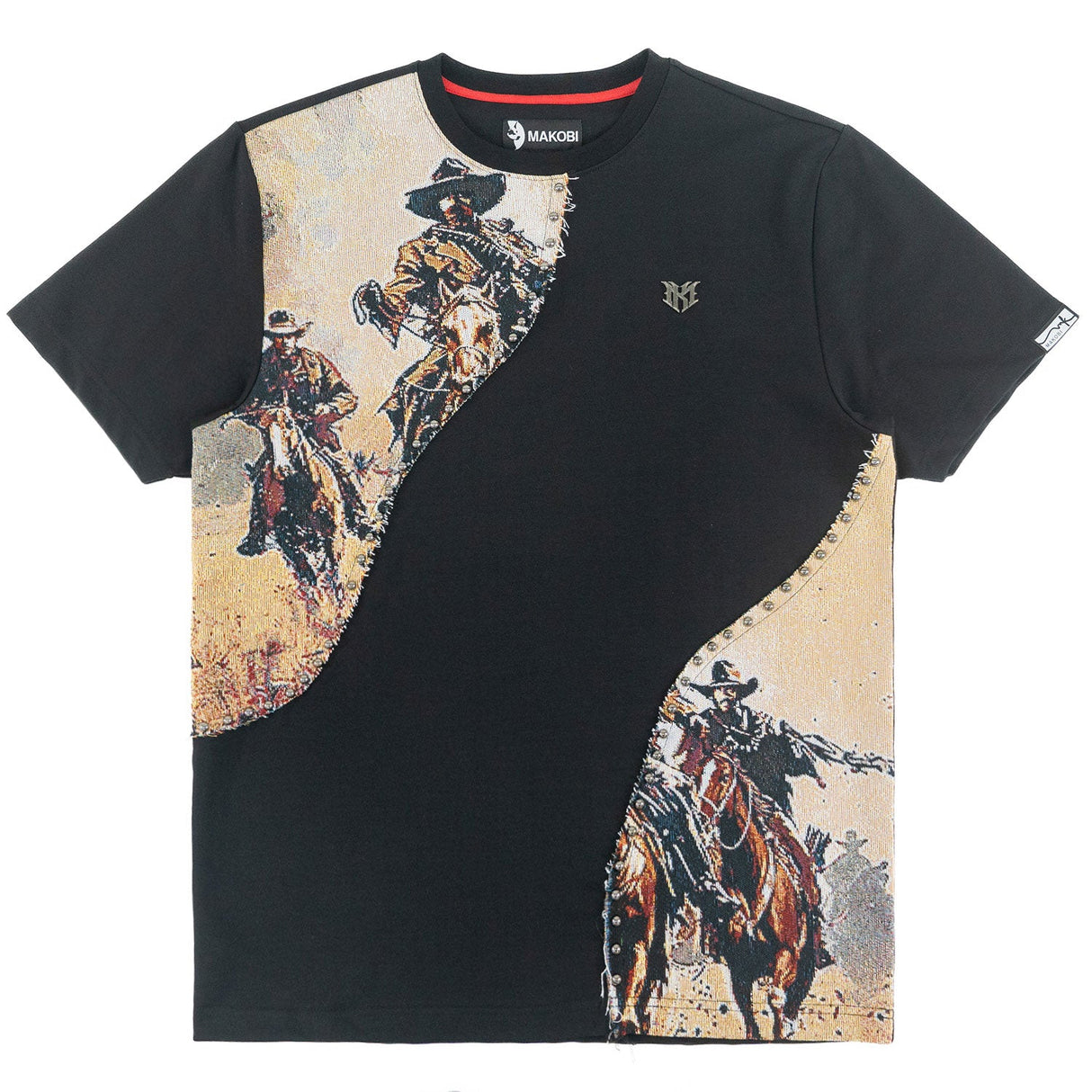 Makobi Tee | M374 FERDONI T-shirt - Black