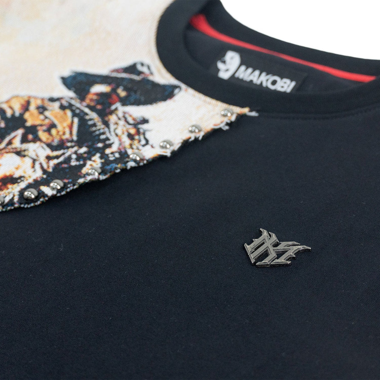 Makobi Tee | M374 FERDONI T-shirt - Black