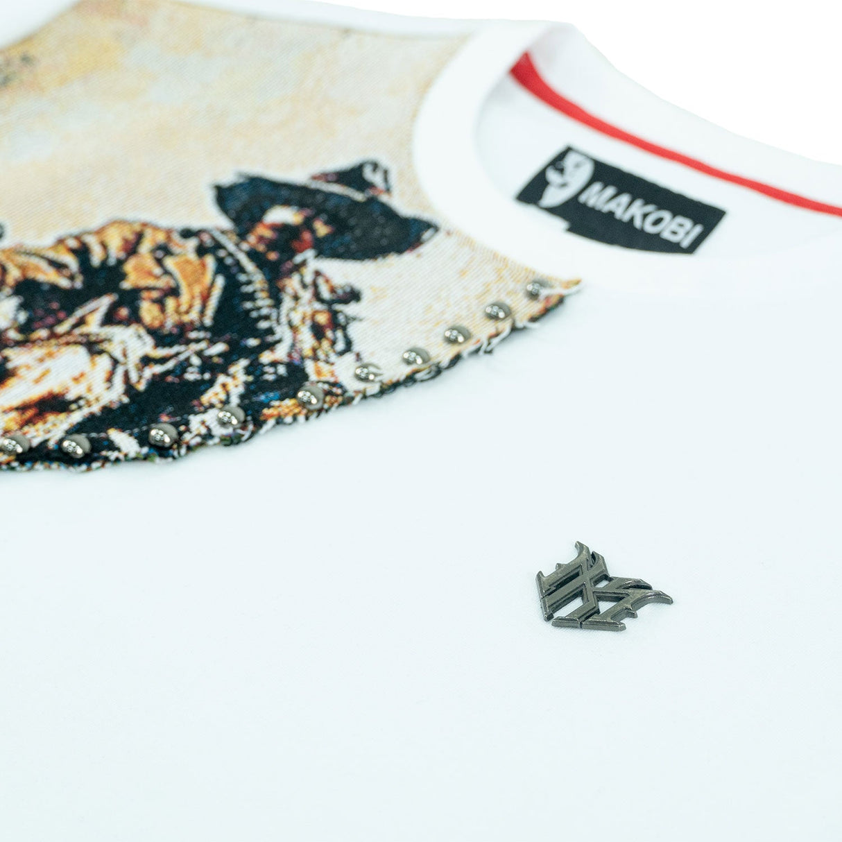 Makobi Tee | M374 FERDONI T-shirt - White