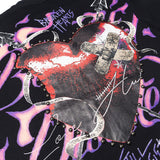 Makobi Jersey Shirt | M391 Beautiful Disaster Boxed Tee - Black