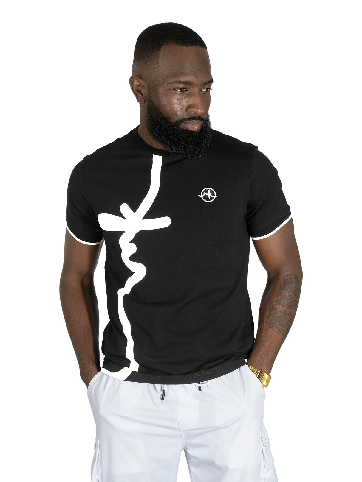 Makobi M395 Sorrento MK Tee - Black
