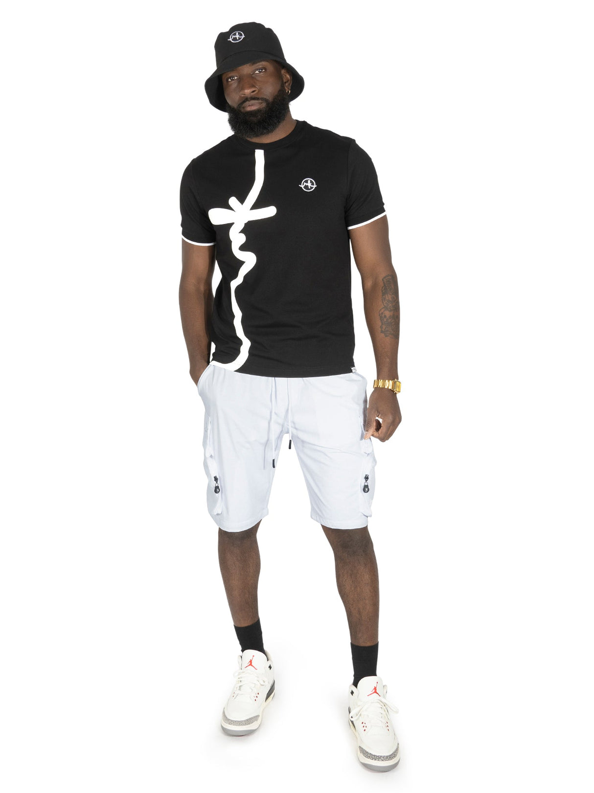 Makobi M395 Sorrento MK Tee - Black