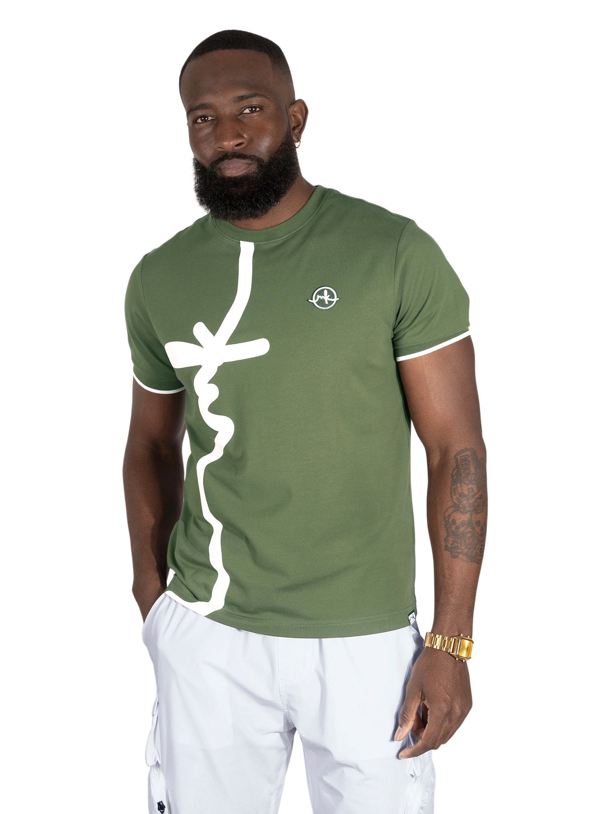 Makobi M395 Sorrento MK Tee - Dark Olive