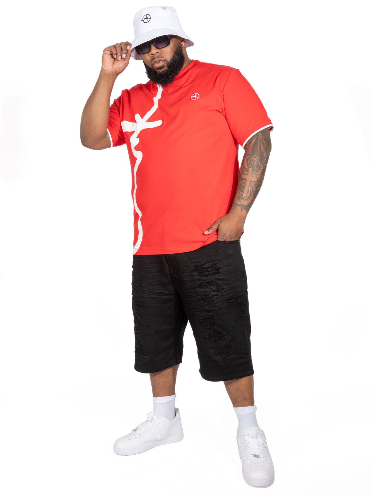 Makobi M395 Sorrento MK Tee - Red