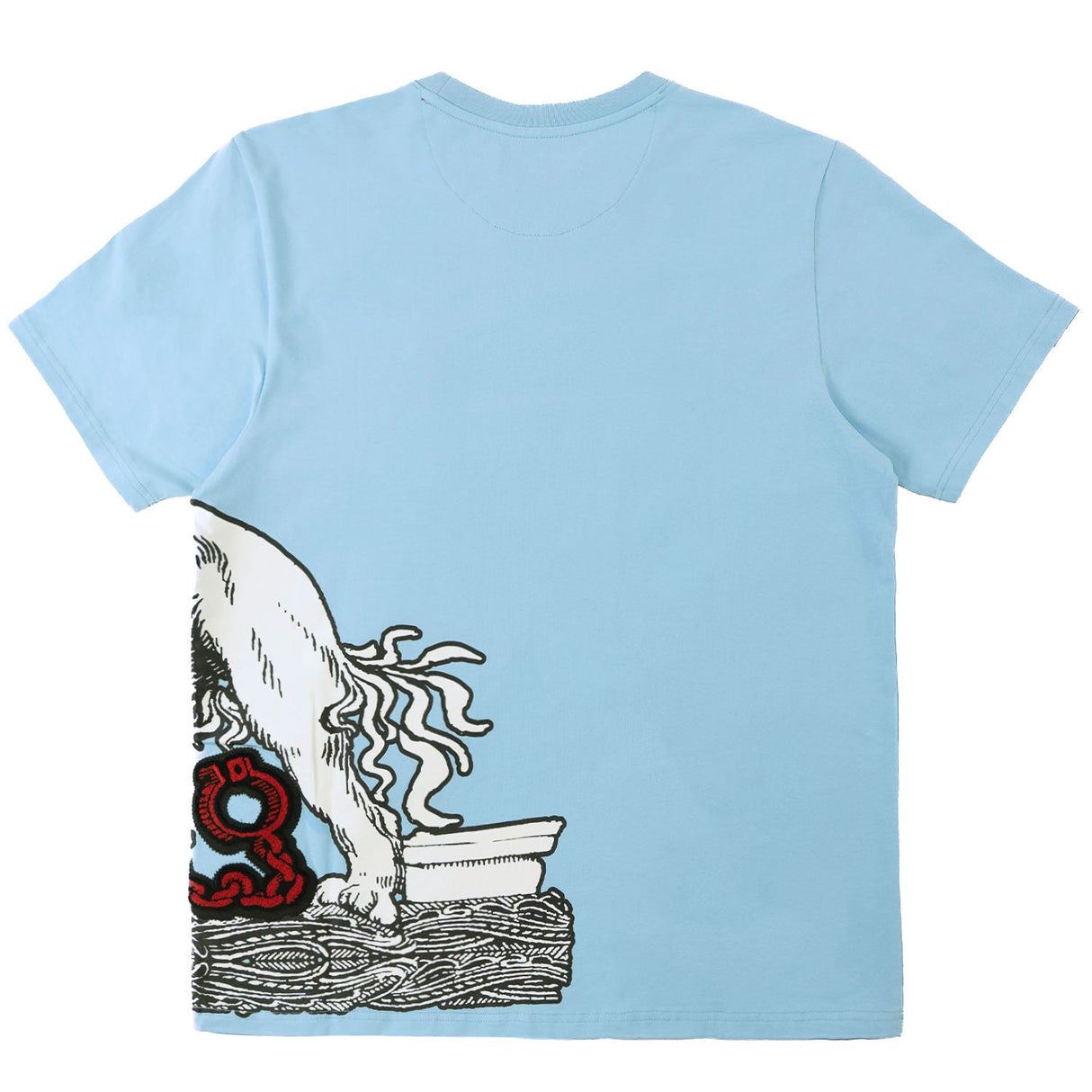Makobi M396 Verona Lion Tee - Blue