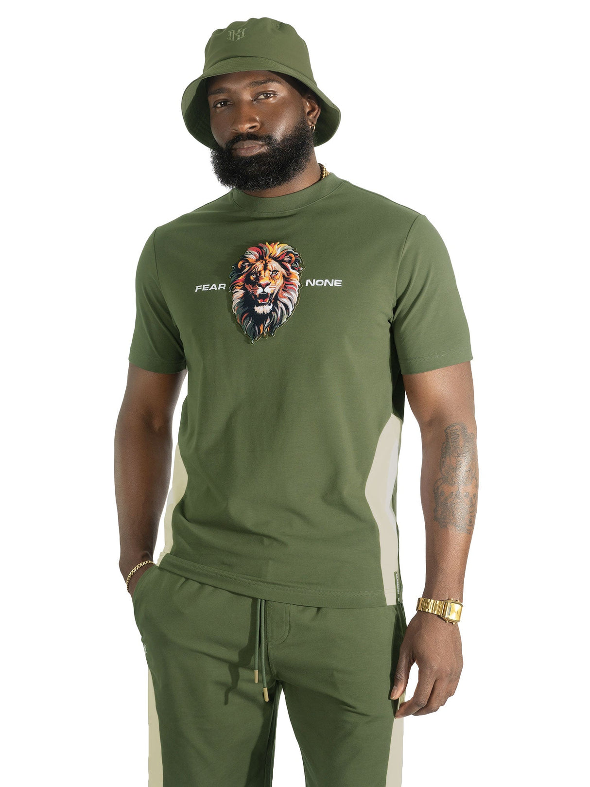 Makobi M398 Leone Short Set - Olive